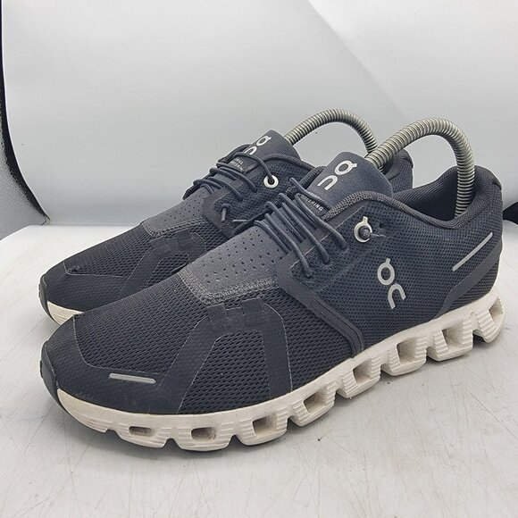 On Cloud 5 Womens 8 Black Shoes Athletic Outdoors Walking Lightweight Running - Picture 4 of 14